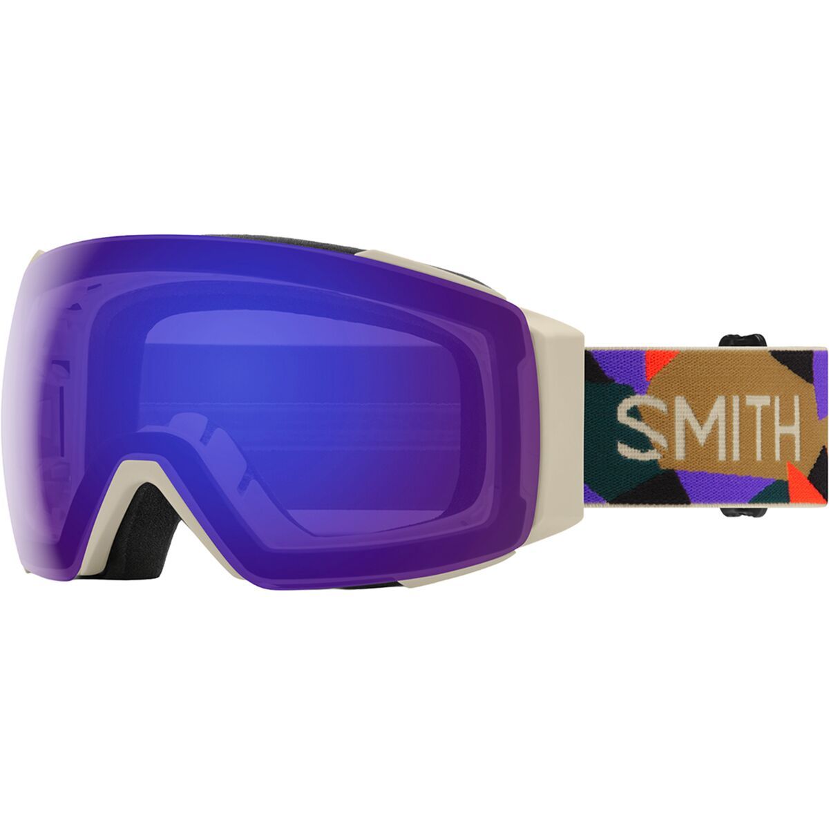 Image of Smith I/O MAG ChromaPop Goggles Chalk Paper Cuts/ChrPop Evryday Violet, One Size