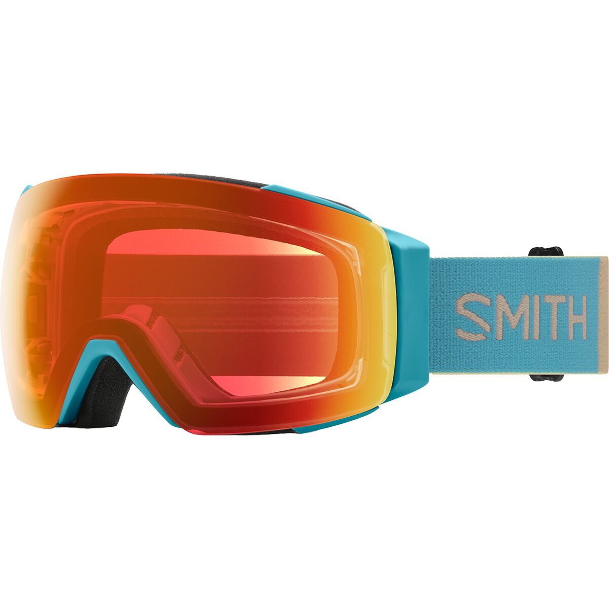 Smith I/O MAG ChromaPop Goggles Storm Colorblock/ChromaPop Everyday Red, One Size