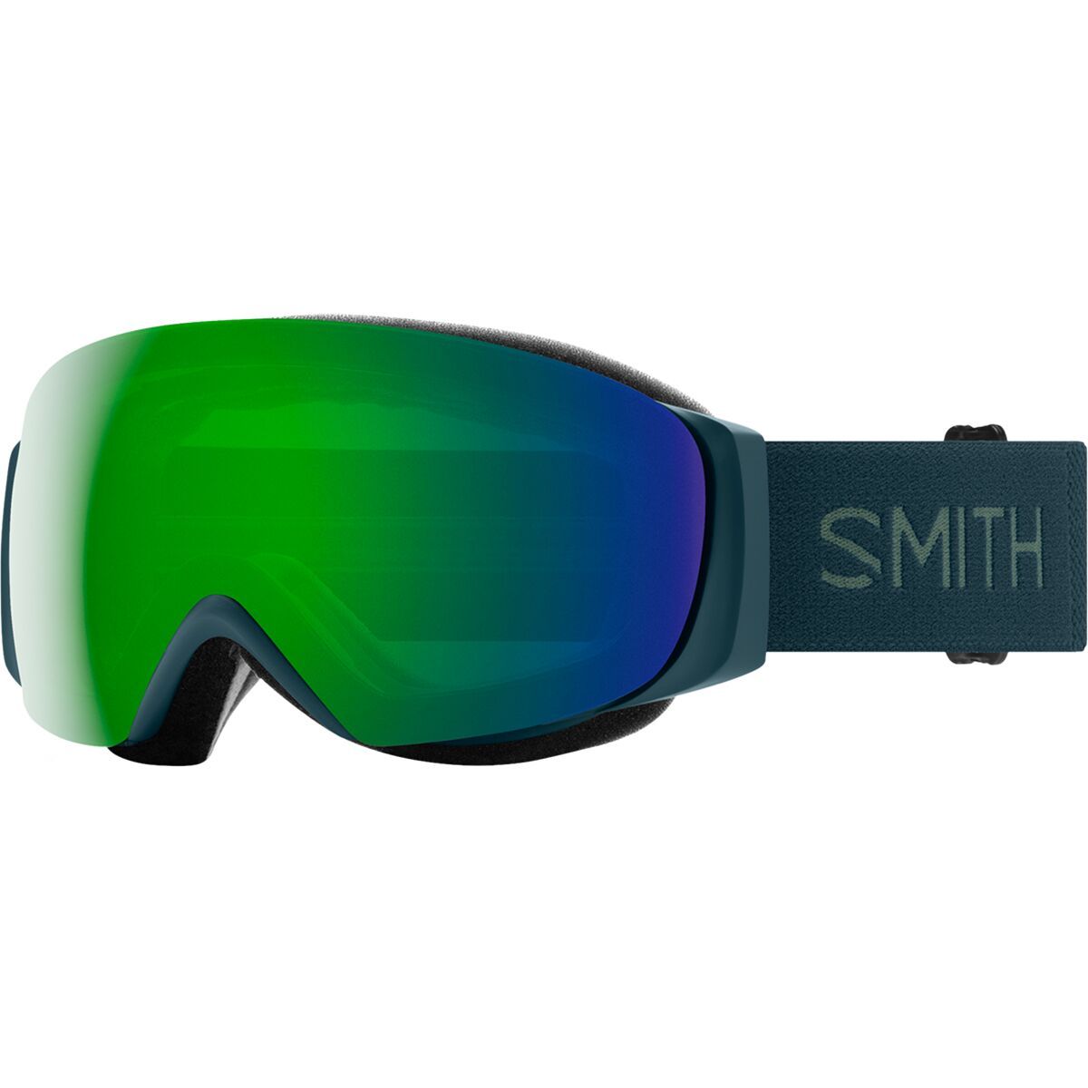 Image of Smith I/O MAG S ChromaPop Goggles Pacific/ChromaPop Sun Green Mirror, One Size