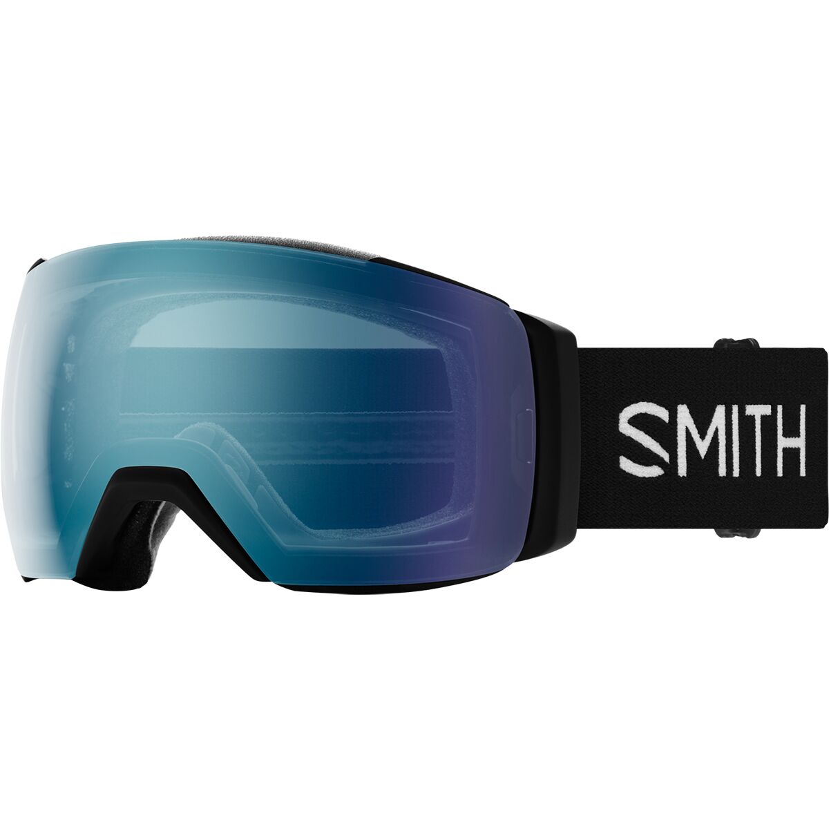 Image of Smith I/O MAG XL ChromaPop Goggles Black/ChromaPop Everyday Blue Mirror, One Size