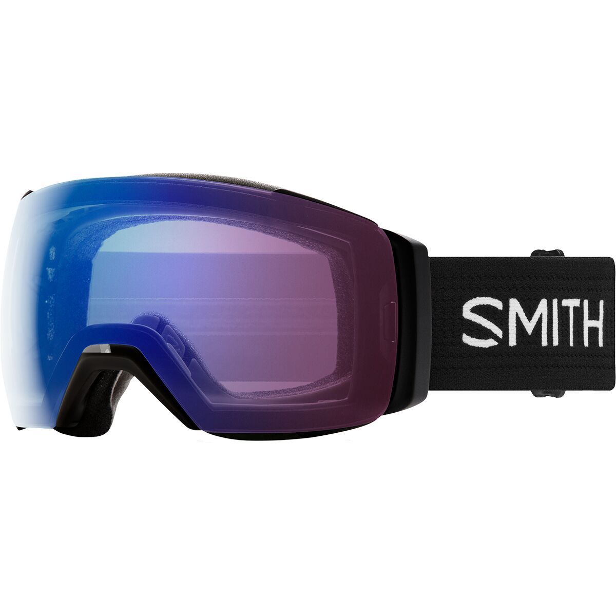 Smith I/O MAG XL ChromaPop Goggles Black/ChromaPop Photochromic Rose Flash, One Size