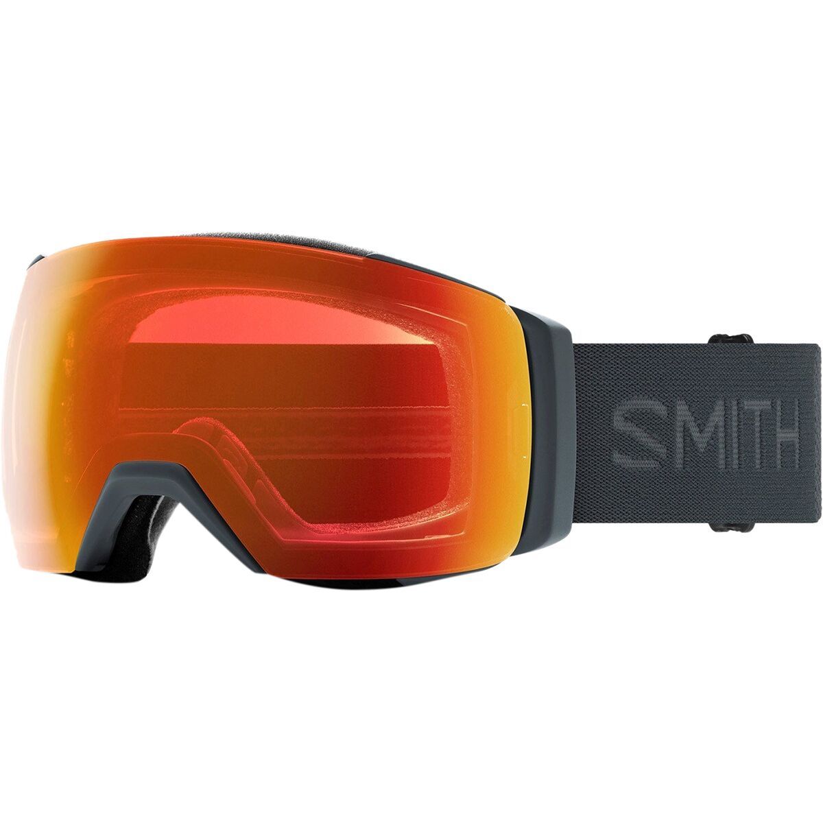 Image of Smith I/O MAG XL ChromaPop Goggles Slate/ChromaPop Everyday Red Mirror, One Size