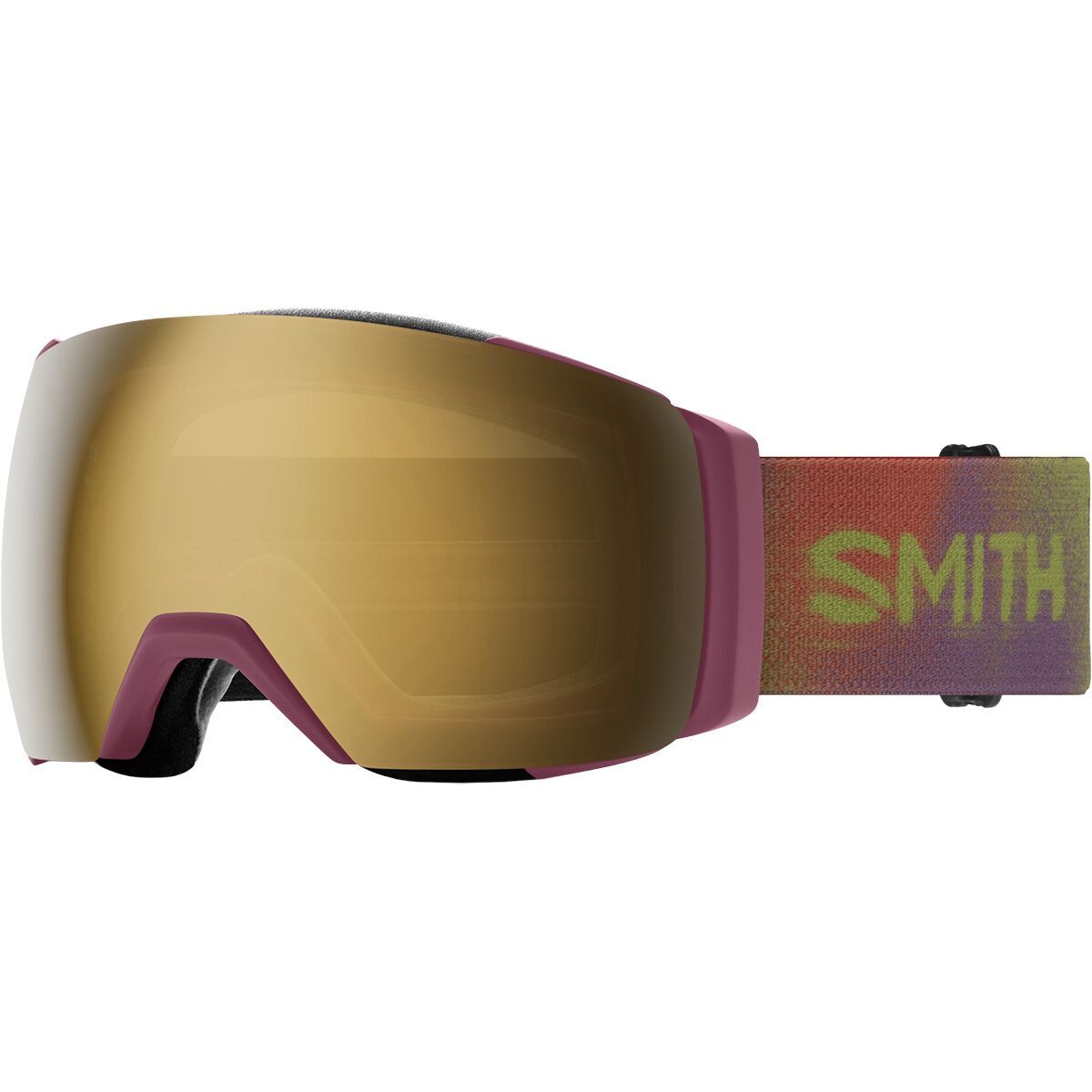 Image of Smith I/O MAG XL ChromaPop Goggles Sprayer/ChrPop Sun Blk Gold Mir, One Size