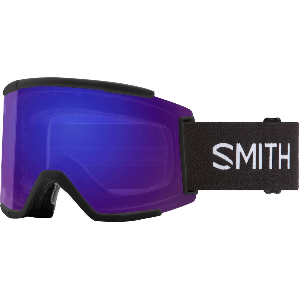 Image of Smith Squad XL ChromaPop Goggles Black/ChromaPop Everyday Violet Mirror, One Size