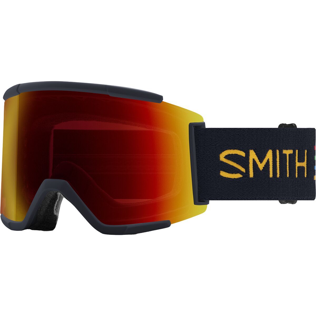 Smith Squad XL ChromaPop Goggles Midnight Slash/ChromaPop Sun Red Mirror, One Size
