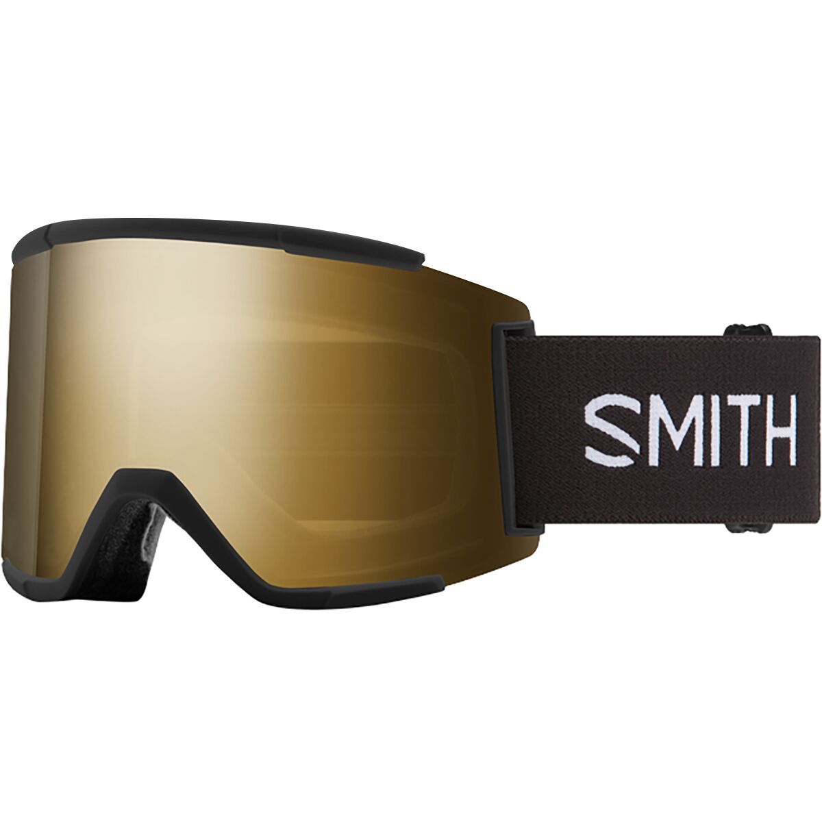 Image of Smith Squad XL ChromaPop Goggles Black/ChromaPop Sun Black Gold Mirror, One Size