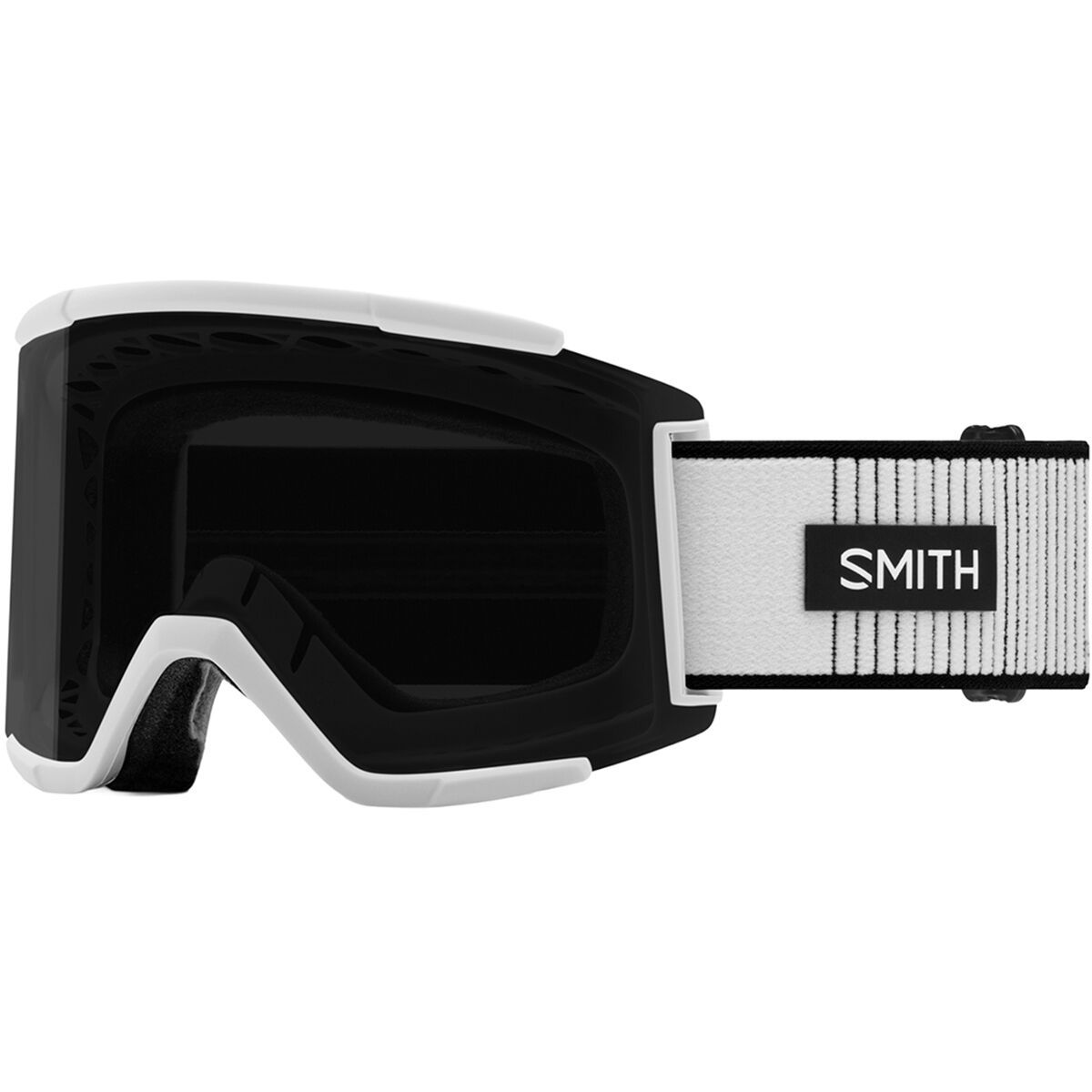 Image of Smith Squad XL ChromaPop Goggles White Fade Out/ChrPop Sun Blk, One Size