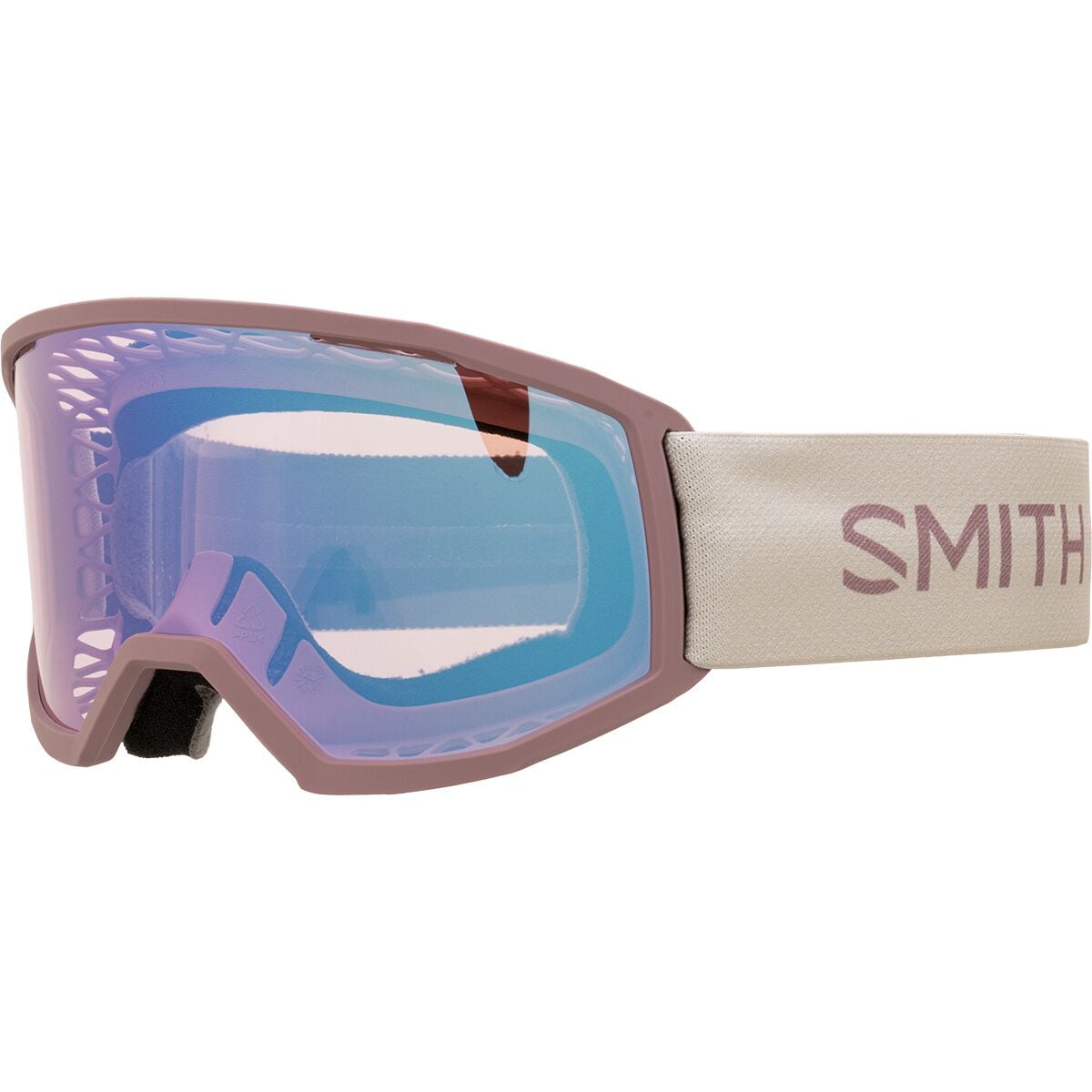 Image of Smith Loam S MTB Goggles Dusk/Bone/Contrast Rose Flash AF, One Size