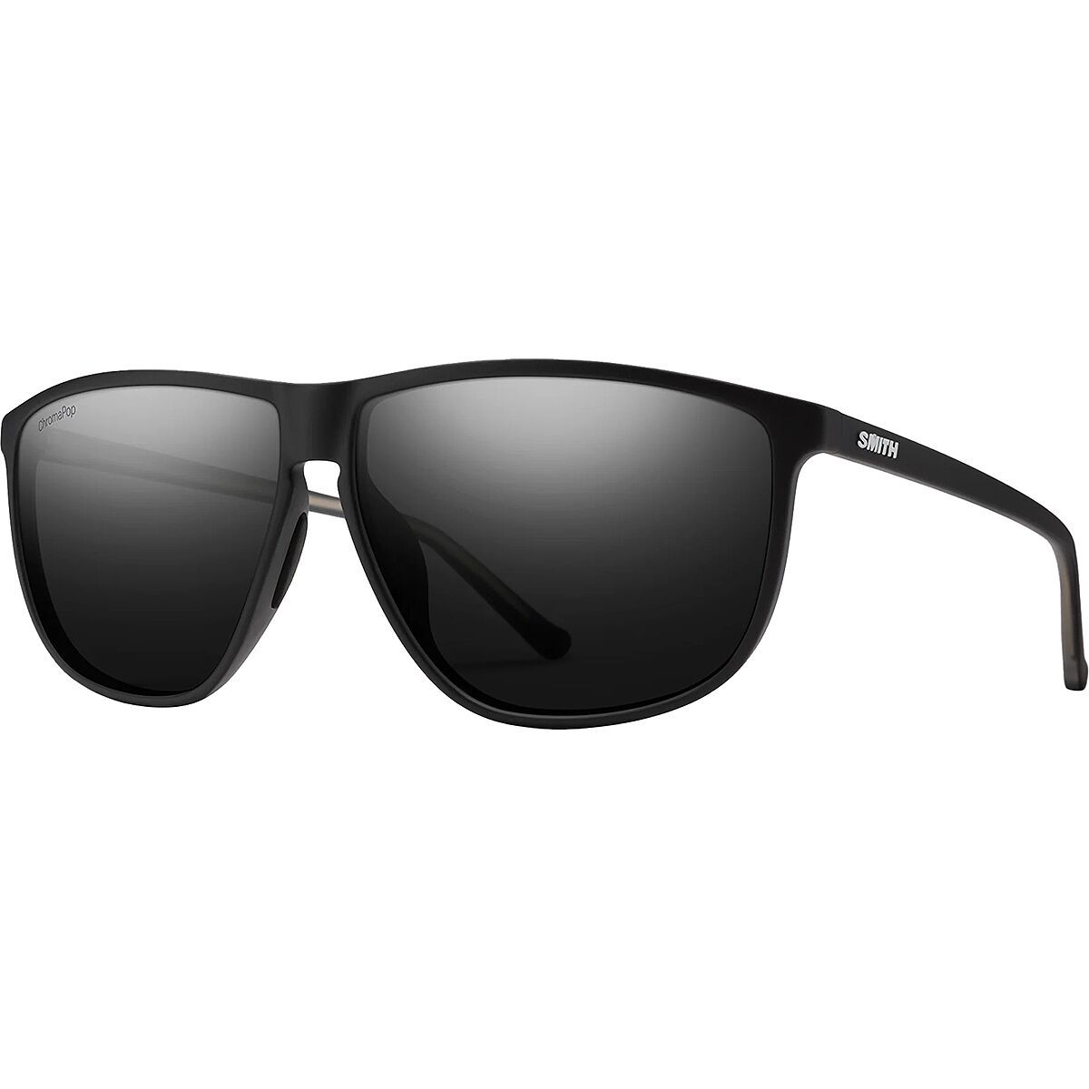 Image of Smith Mono Lake ChromaPop Sunglasses Matte Black/ChromaPop Polarized Black, One Size