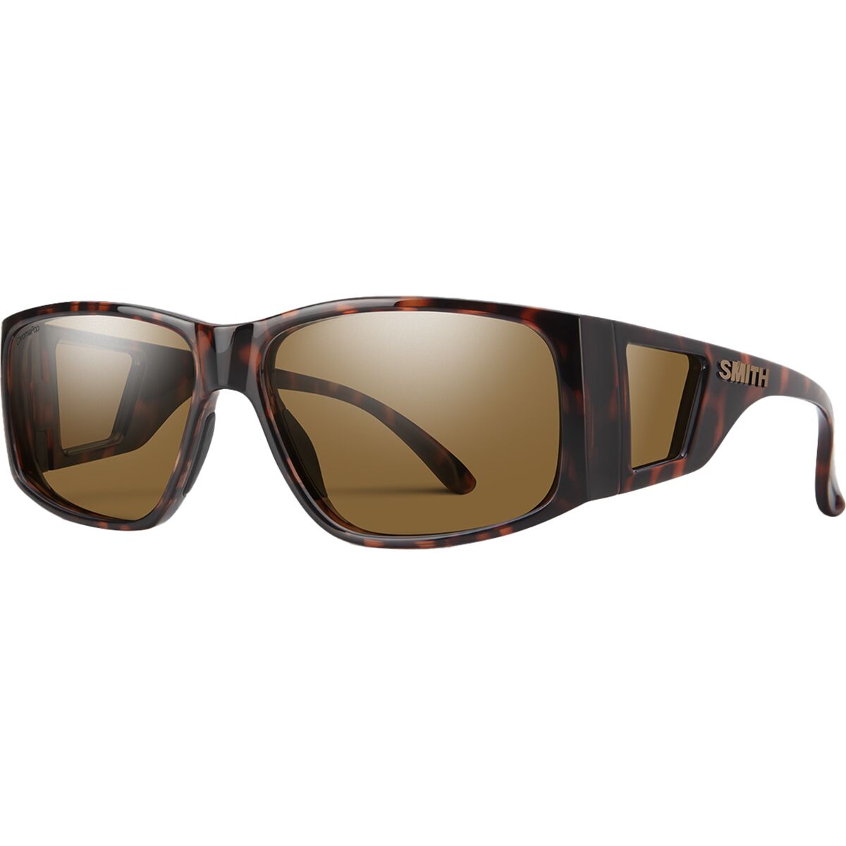 Image of Smith Monroe Peak ChromaPop Sunglasses Tortoise/ChromaPop Polarized Brown, One Size