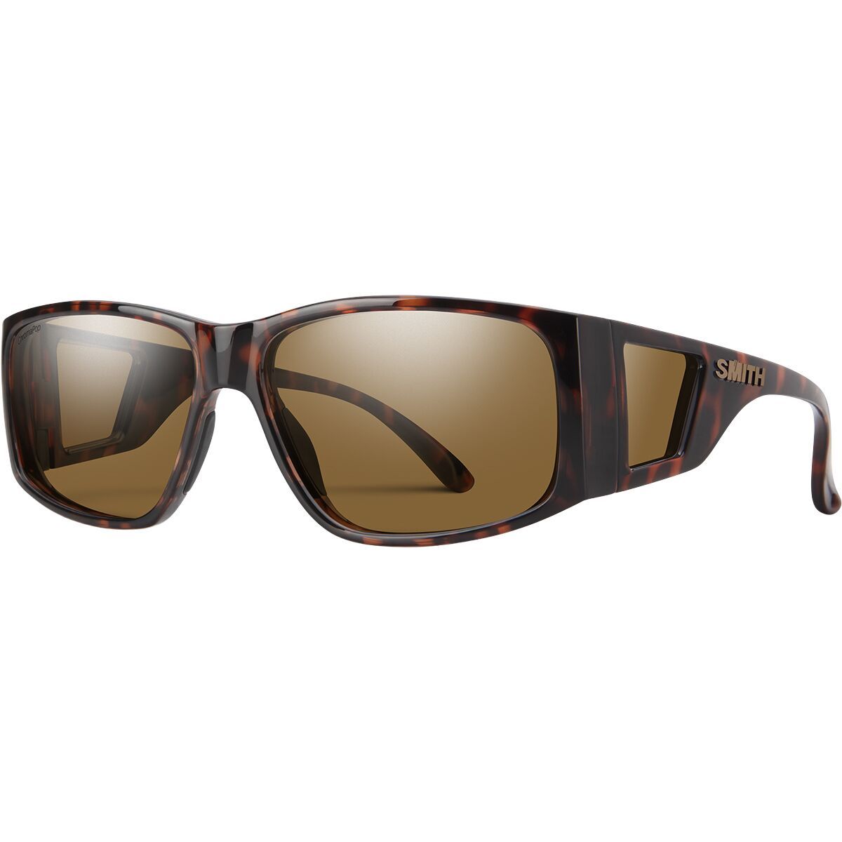 Image of Smith Monroe Peak ChromaPop Sunglasses Tortoise/ChromaPop Brown, One Size