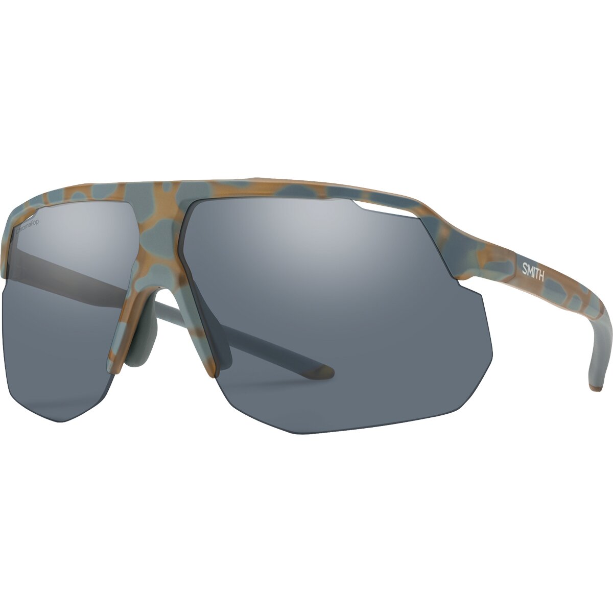 Image of Smith Motive ChromaPop Sunglasses Matte Flint/Tarmac Tortoise, One Size