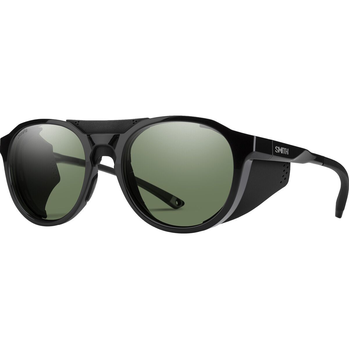 Smith Venture ChromaPop Sunglasses Black/ChromaPop Polarized Gray Green, One Size