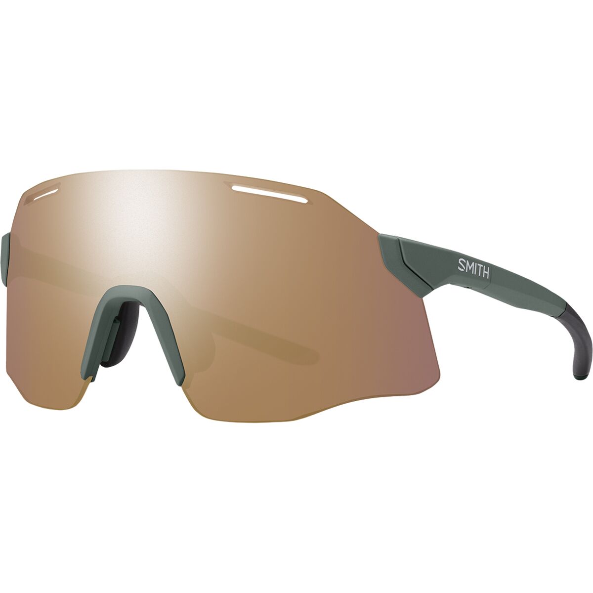 Pre-owned Smith Vert Chromapop Sunglasses In Matte Alpine Green