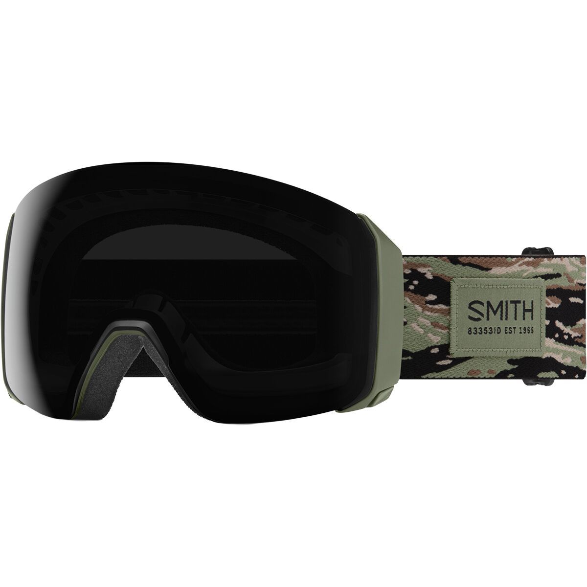 Image of Smith 4D MAG XL ChromaPop Goggles Eye of the Tiger/ChrPop Sun Blk, One Size