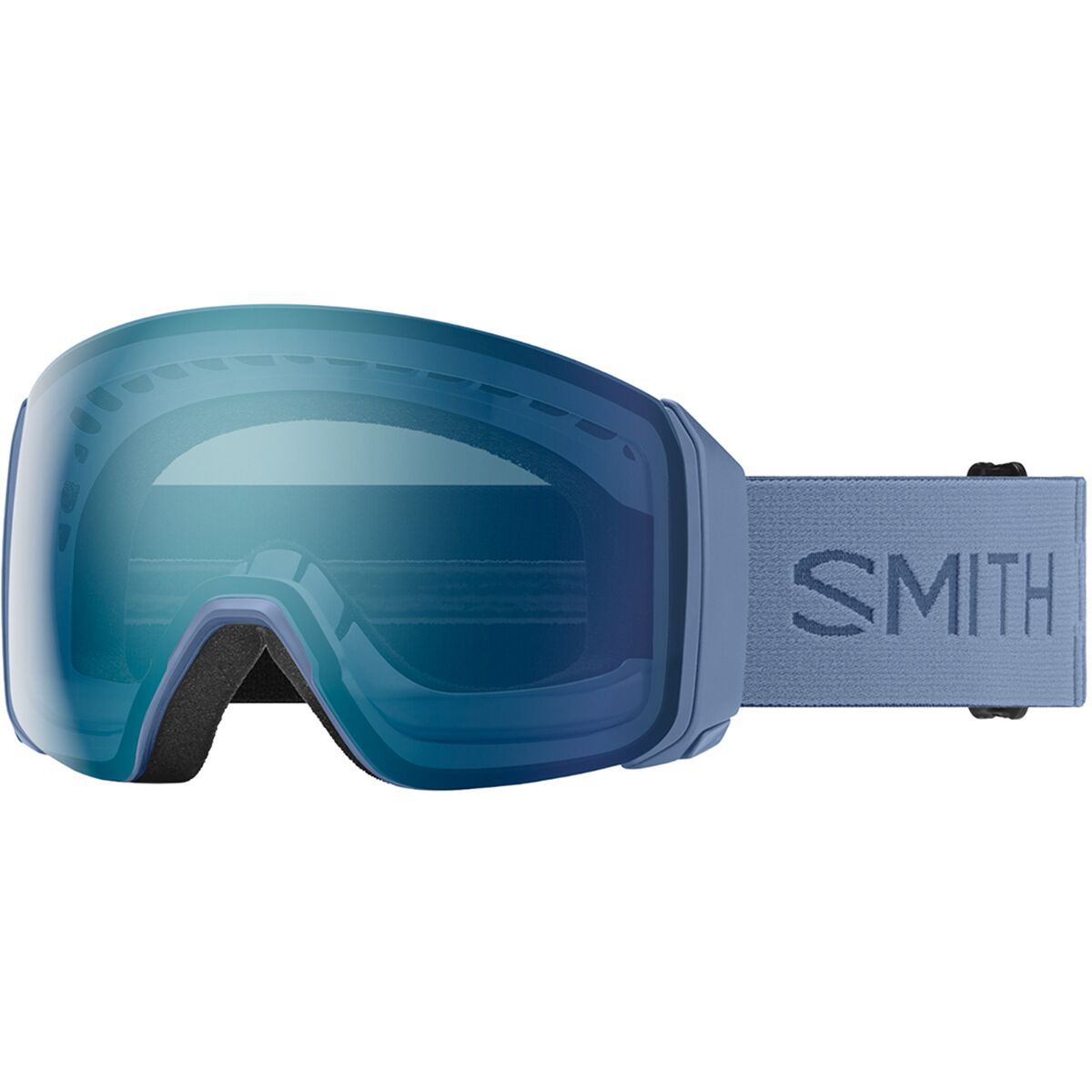Image of Smith 4D MAG XL ChromaPop Goggles Granite Blu/ChrPop Everyday Blu, One Size
