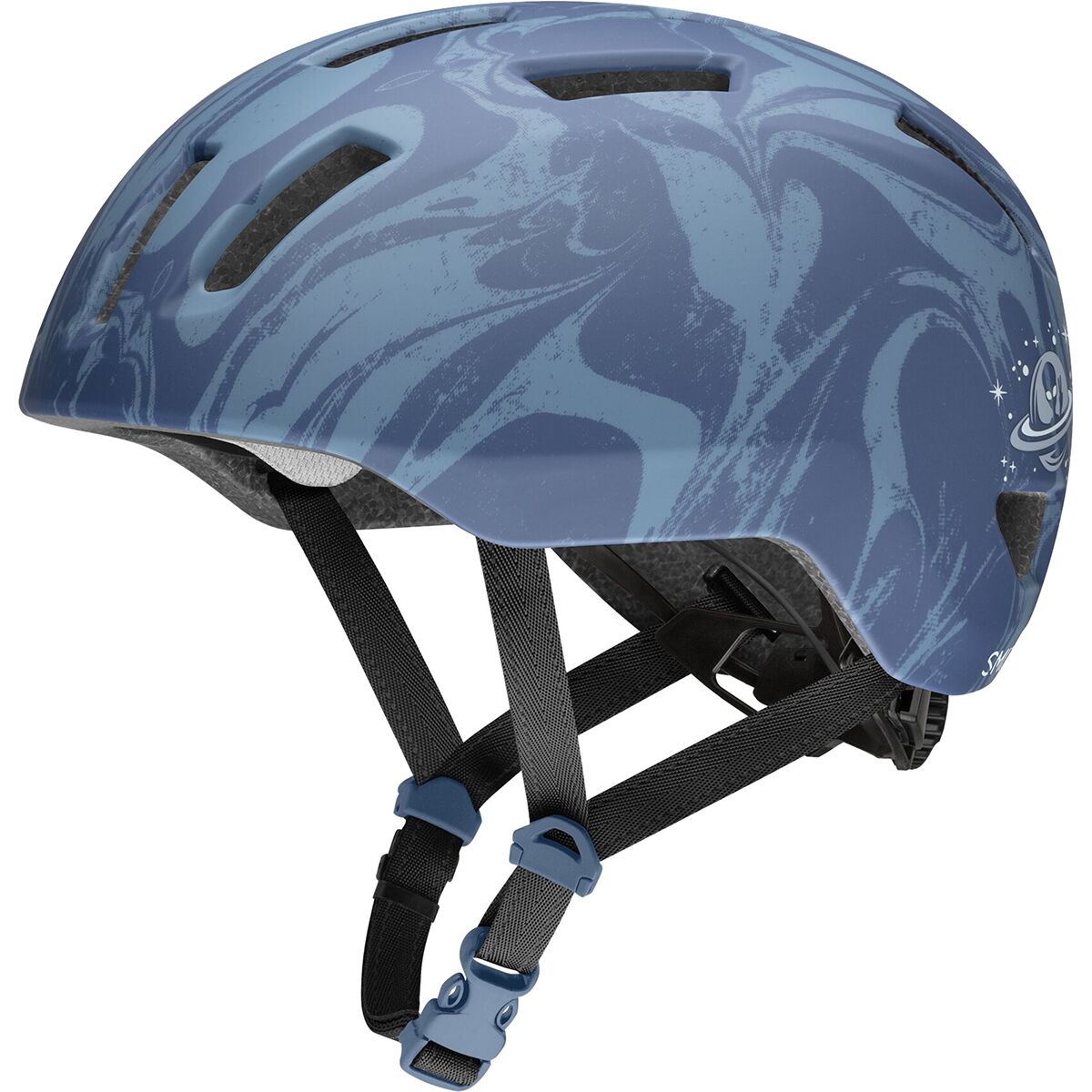 Image of Smith Transit Jr Mips Helmet - Kids' Matte Galactic Blue, S