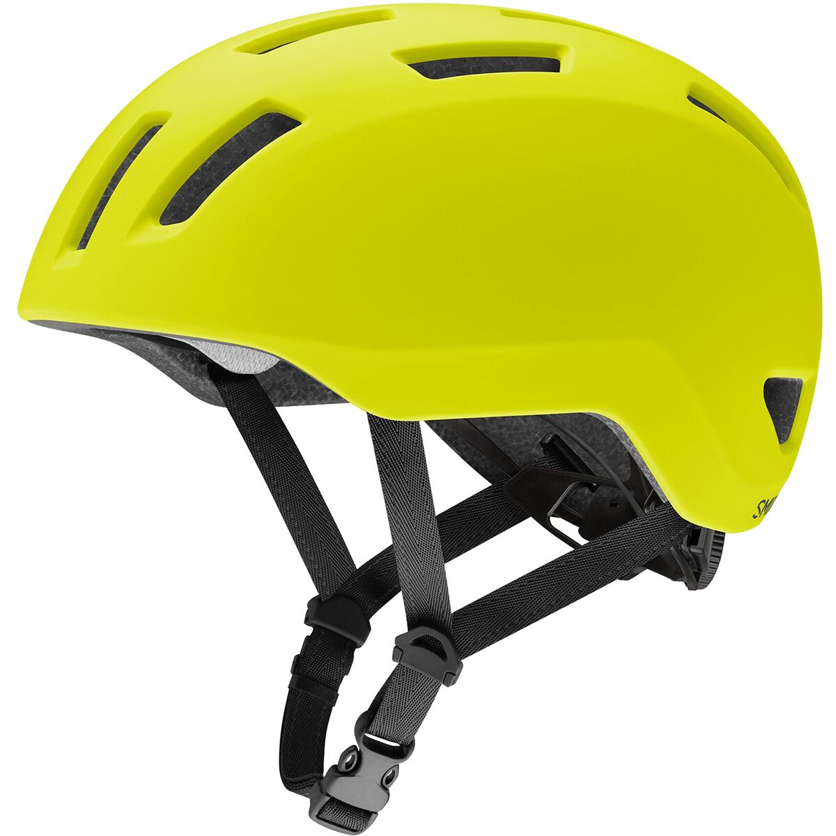 Image of Smith Transit MIPS Helmet Matte Neon Yellow, L