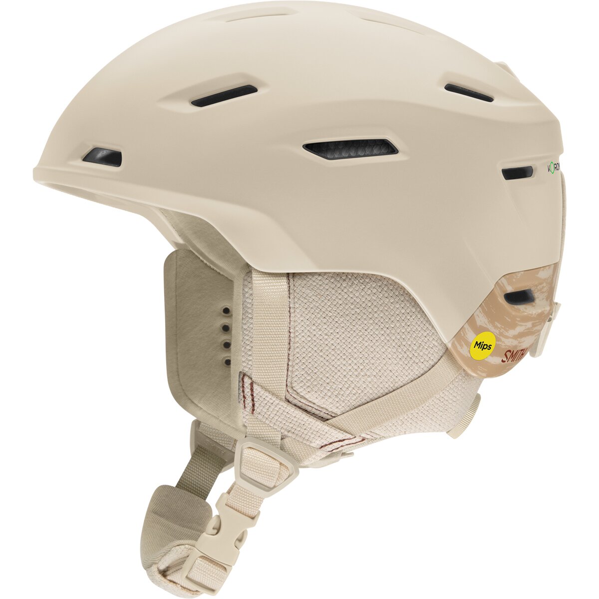 Image of Smith Descend Mips Helmet Matte Raw/Snow Drift Htgt, L