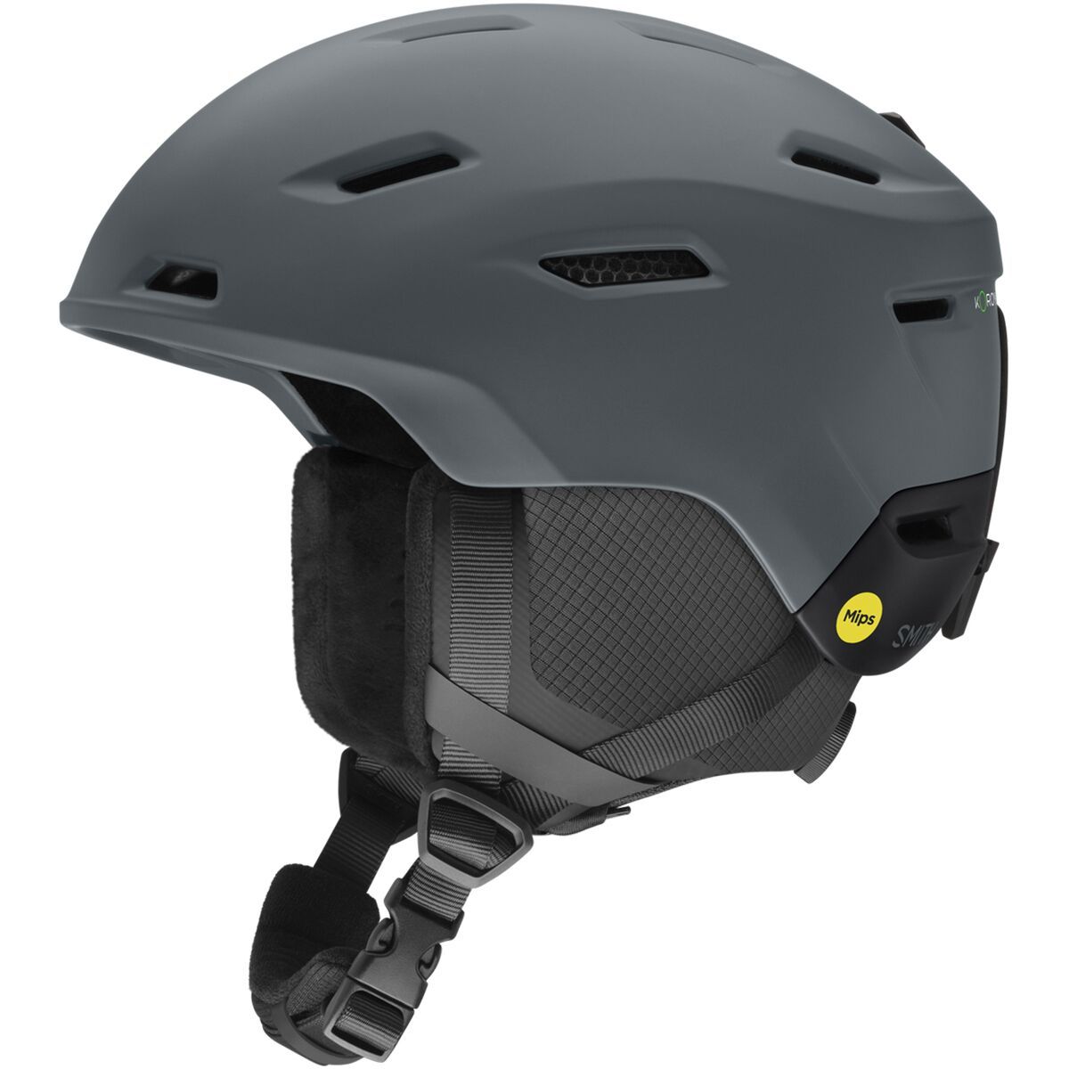 Image of Smith Descend Mips Round Contour Fit Helmet Matte Slate/Black, S