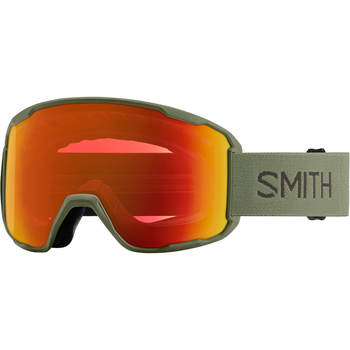 Image of Smith Preview Goggles Fatigue Green, One Size