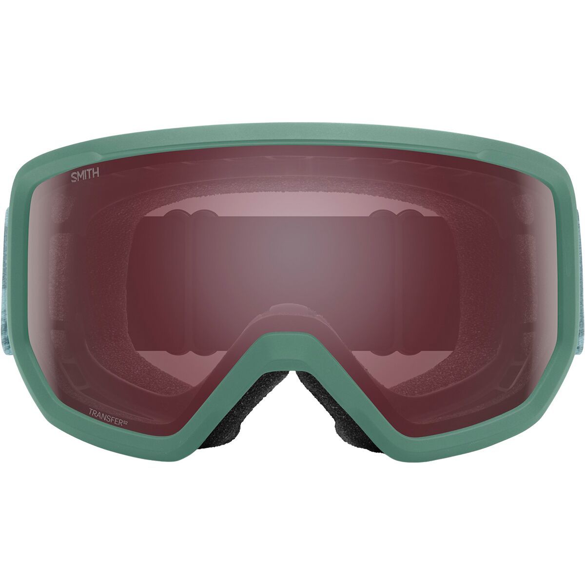 Image of Smith Transfer Low Bridge Fit Goggles Cactus Zine/Ignitor Mirror, One Size