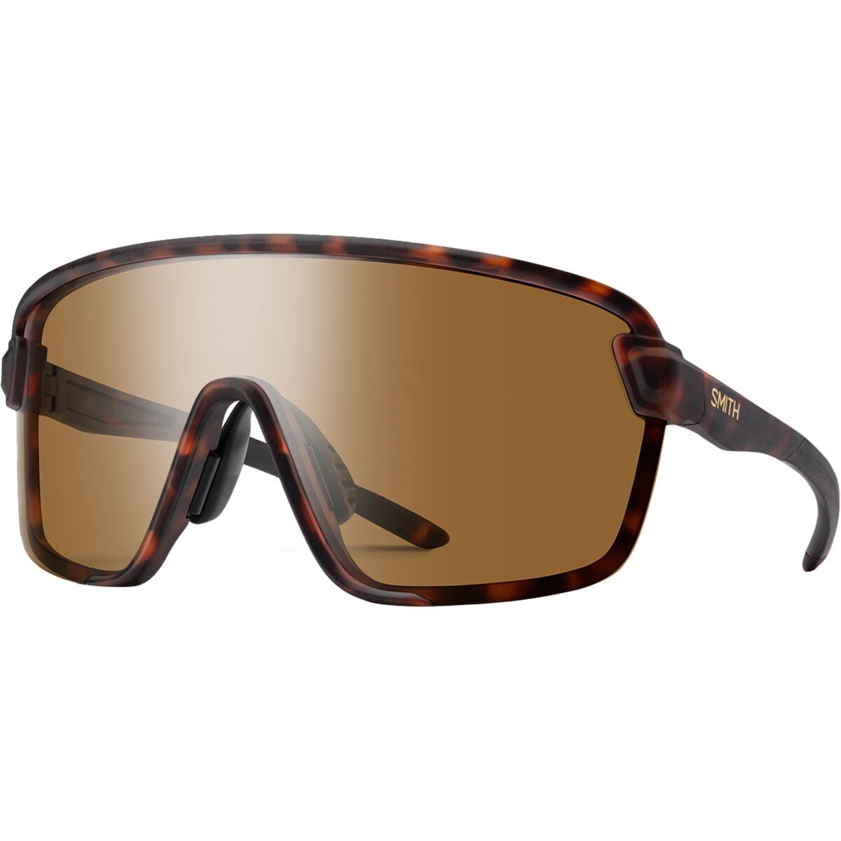 Image of Smith Bobcat ChromaPop Photochromic Sunglasses Matt Black/ChromPop PhtoChrom Brown, One Size