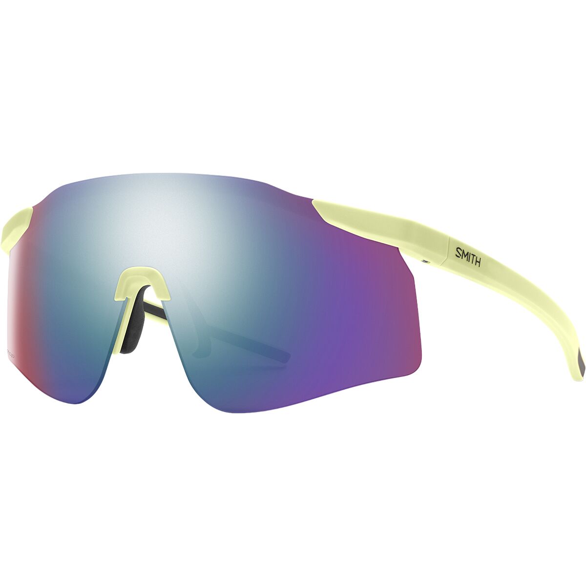 Image of Smith Defy ChromaPop Sunglasses Lichen/ChromPop Violet Mir, One Size