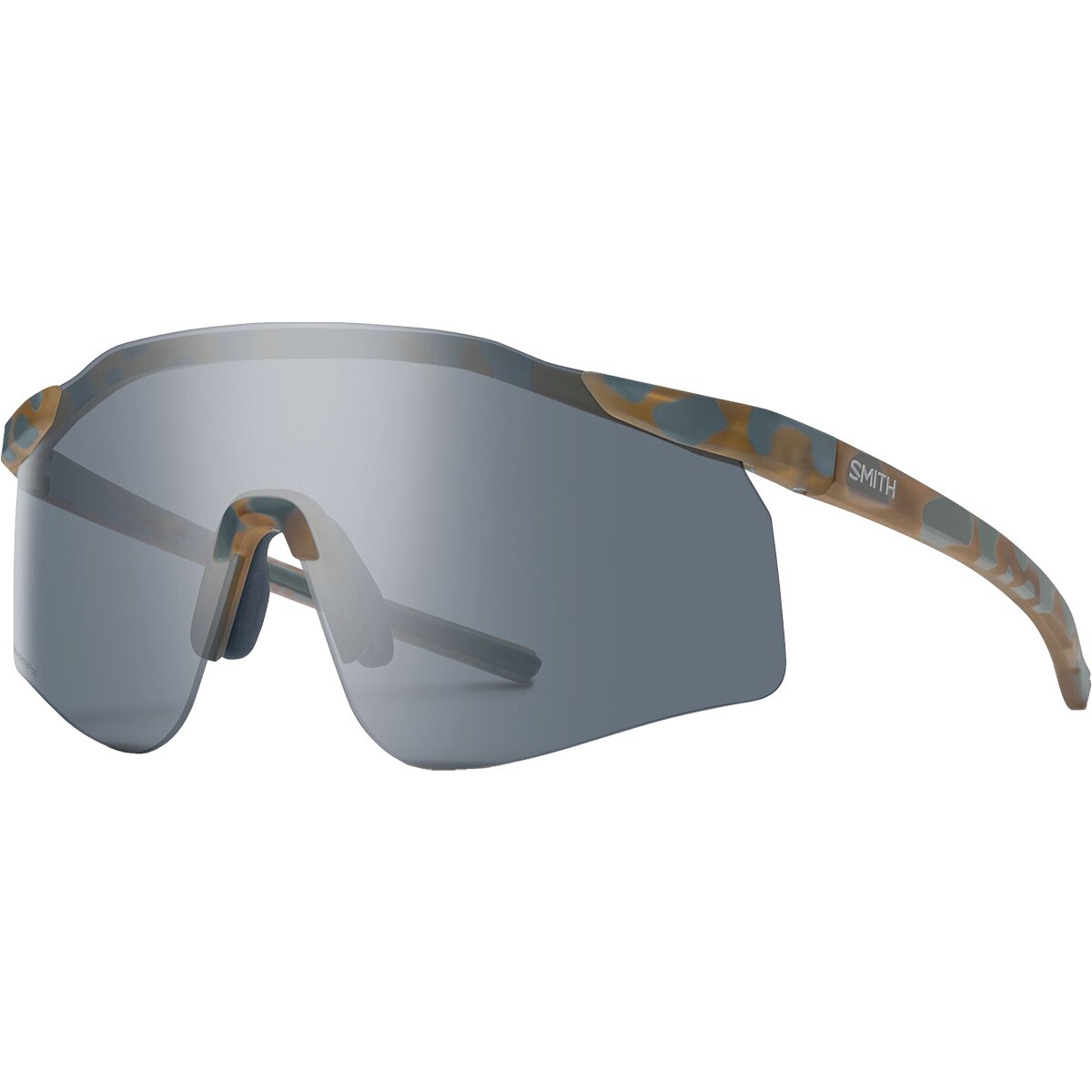 Image of Smith Defy ChromaPop Sunglasses Matte Flint/Tarmac Tortoise, One Size