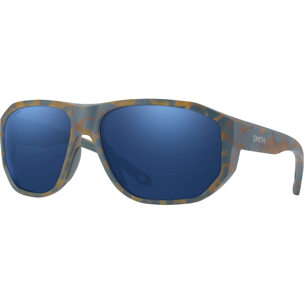 Image of Smith Outrigger ChromaPop Polarized Sunglasses Matte Flint/Tarmac Tortoise, One Size