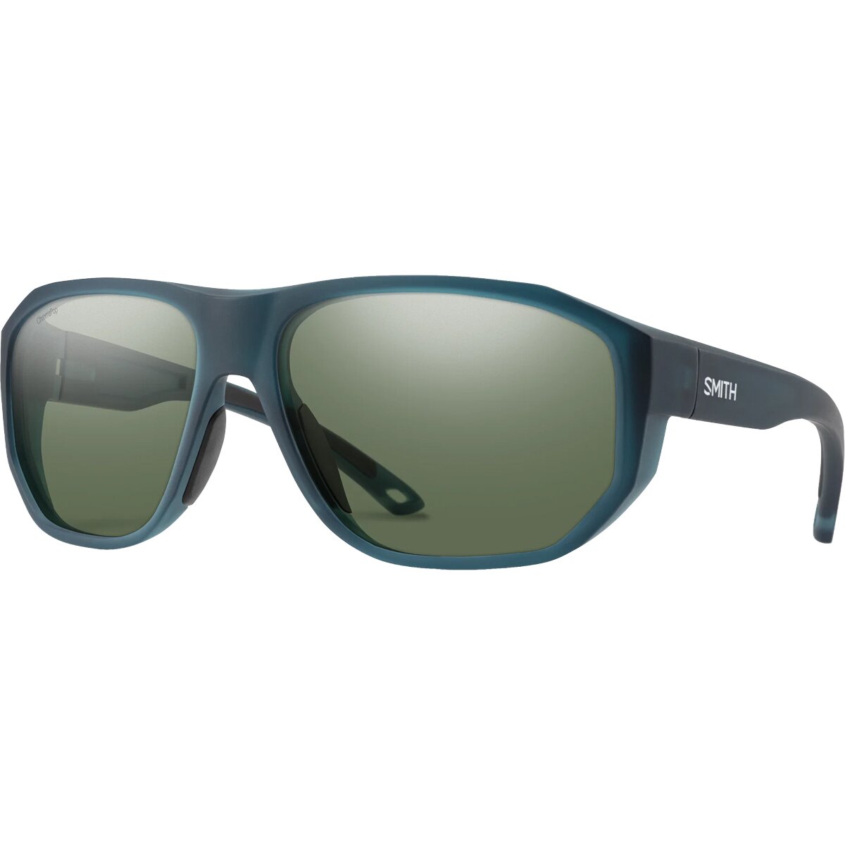 Image of Smith Outrigger ChromaPop Polarized Sunglasses Matt Pacific Crystal, One Size