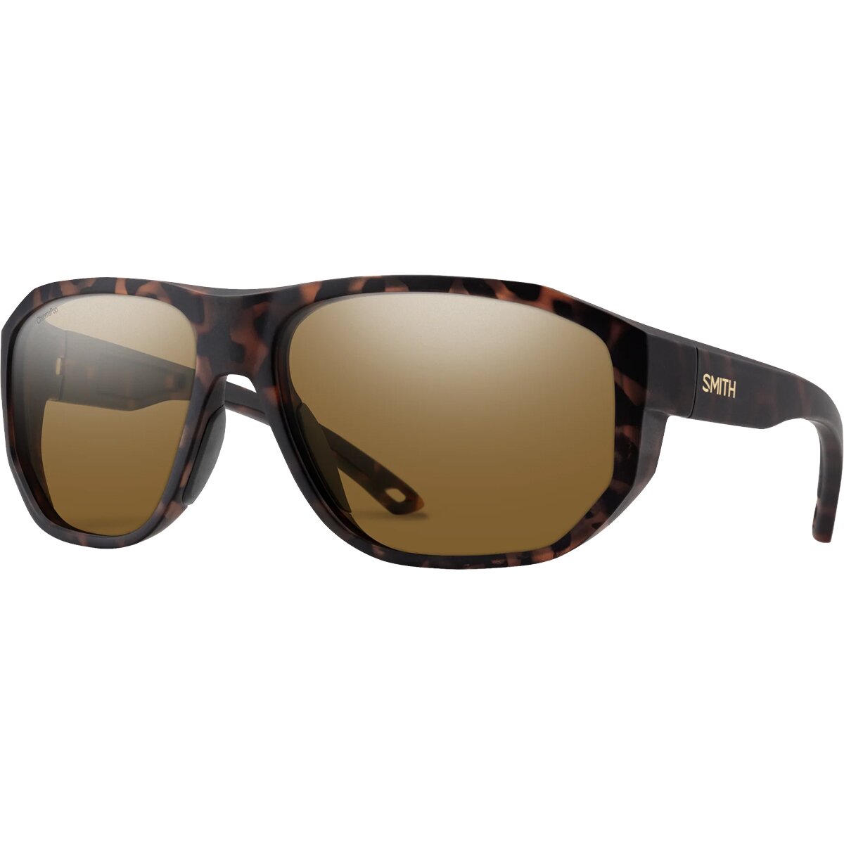 Image of Smith Outrigger ChromaPop Polarized Sunglasses Matt Tort/ChromPop Glass Pol Brown, One Size