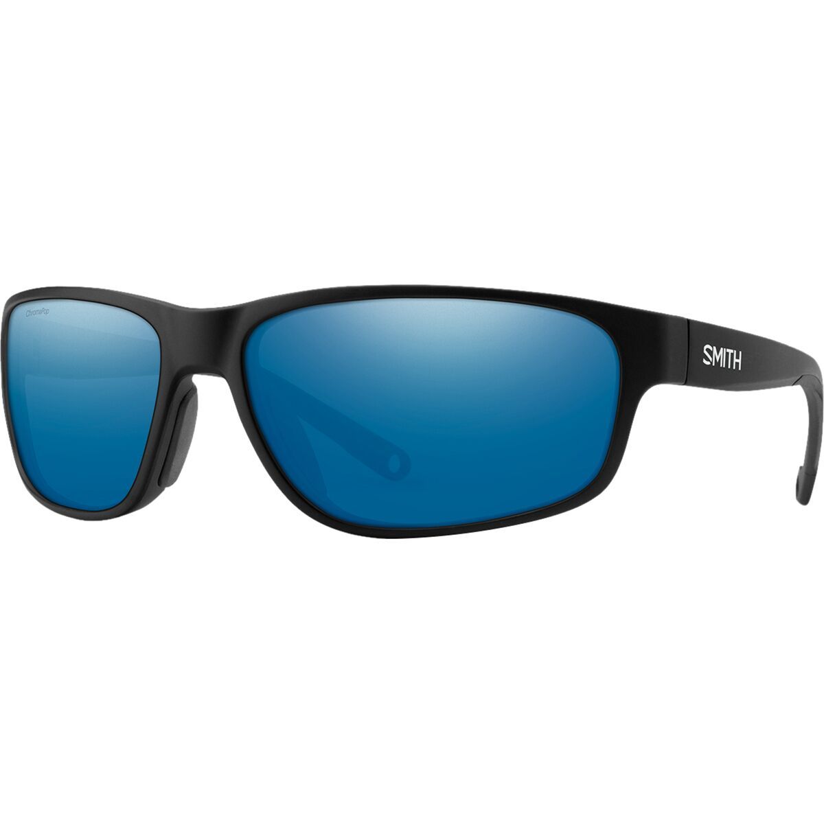 Image of Smith Redding 2 ChromaPop Polarized Sunglasses Matt Black/ChromPop Glass Pol Blue Mir, One Size