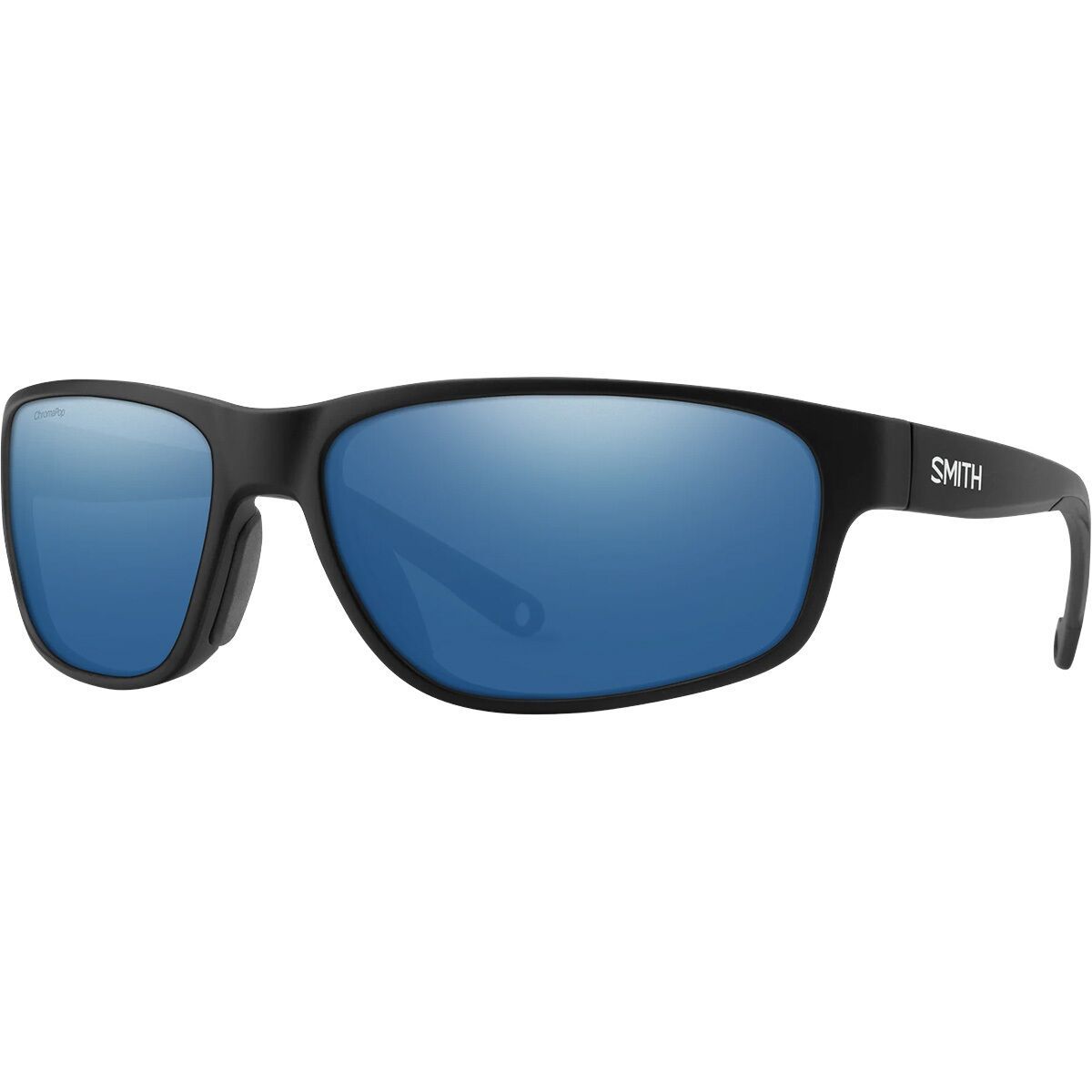 Image of Smith Redding 2 ChromaPop Polarized Sunglasses Matt Black/ChromPop Pol Blue Mir, One Size