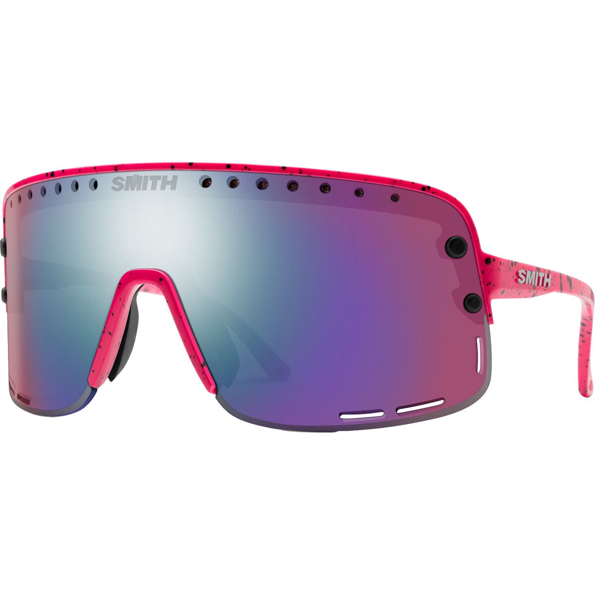 Image of Smith Ultralite ChromaPop Sunglasses 80S Night/ChromPop Violet Mir, One Size