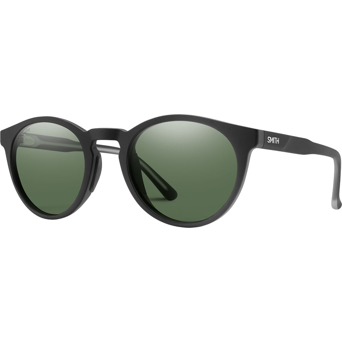 Image of Smith Westward ChromaPop Sunglasses Matt Black/ChromPop Gray Green, One Size