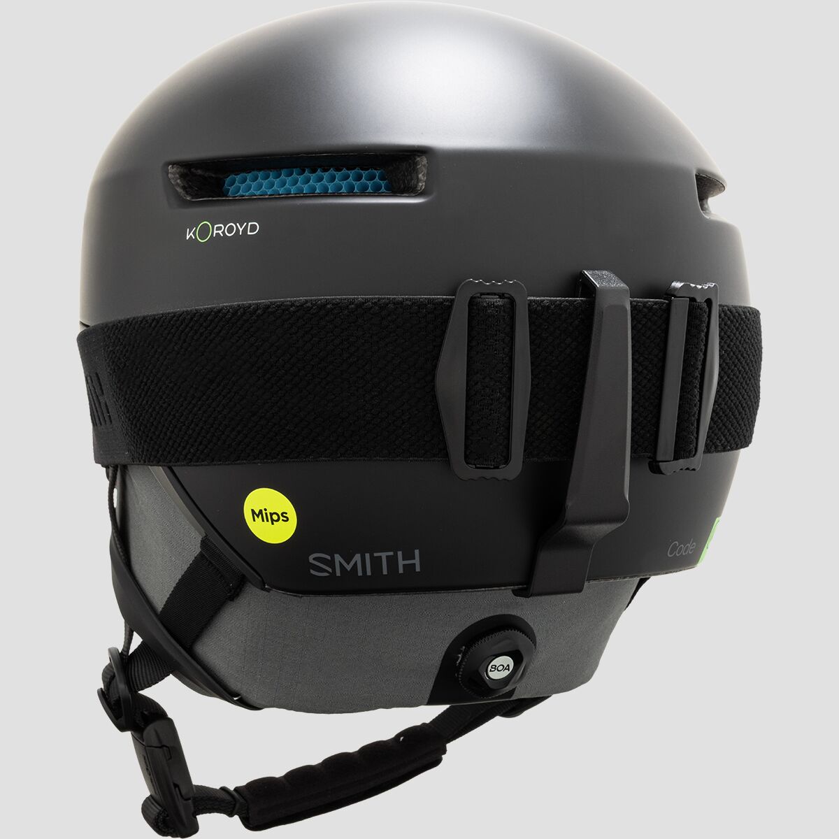 smith code helmet backcountry Nexus MIPS Matte Slate/Black S while the magnetic chinstrap buckle means it can be operated easily with only one hand Code Mips Helmet + Squad