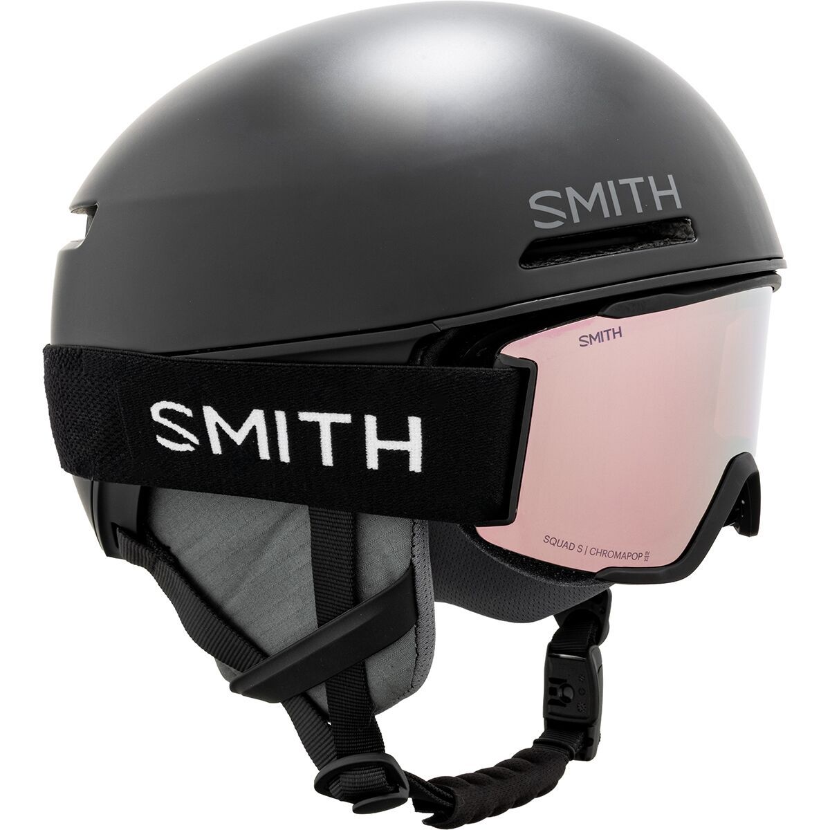 Image of Smith Code Mips Helmet + Squad S Goggles Matte Black2, Black, L