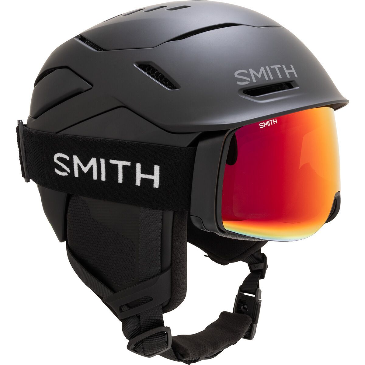Image of Smith Vantage 2 Mips Helmet + 4D MAG ChromaPop Goggles Matte Black, Black, XL