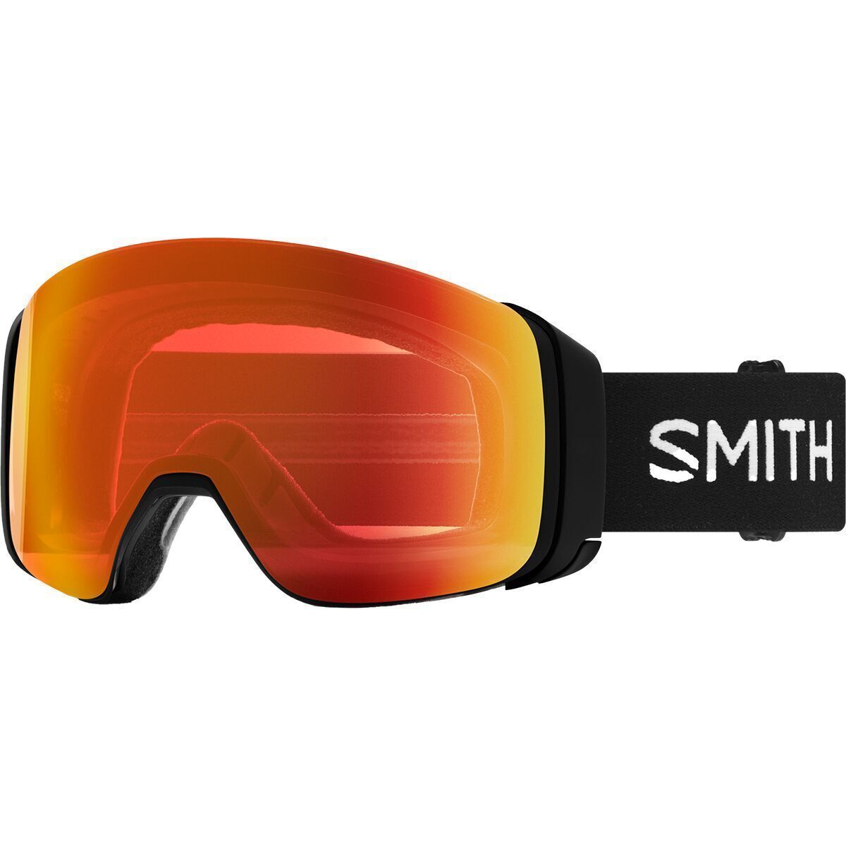 Image of Smith 4D MAG ChromaPop Goggles + Extra Lens Black/ChromaPop Everyday Red Mirror, One Size