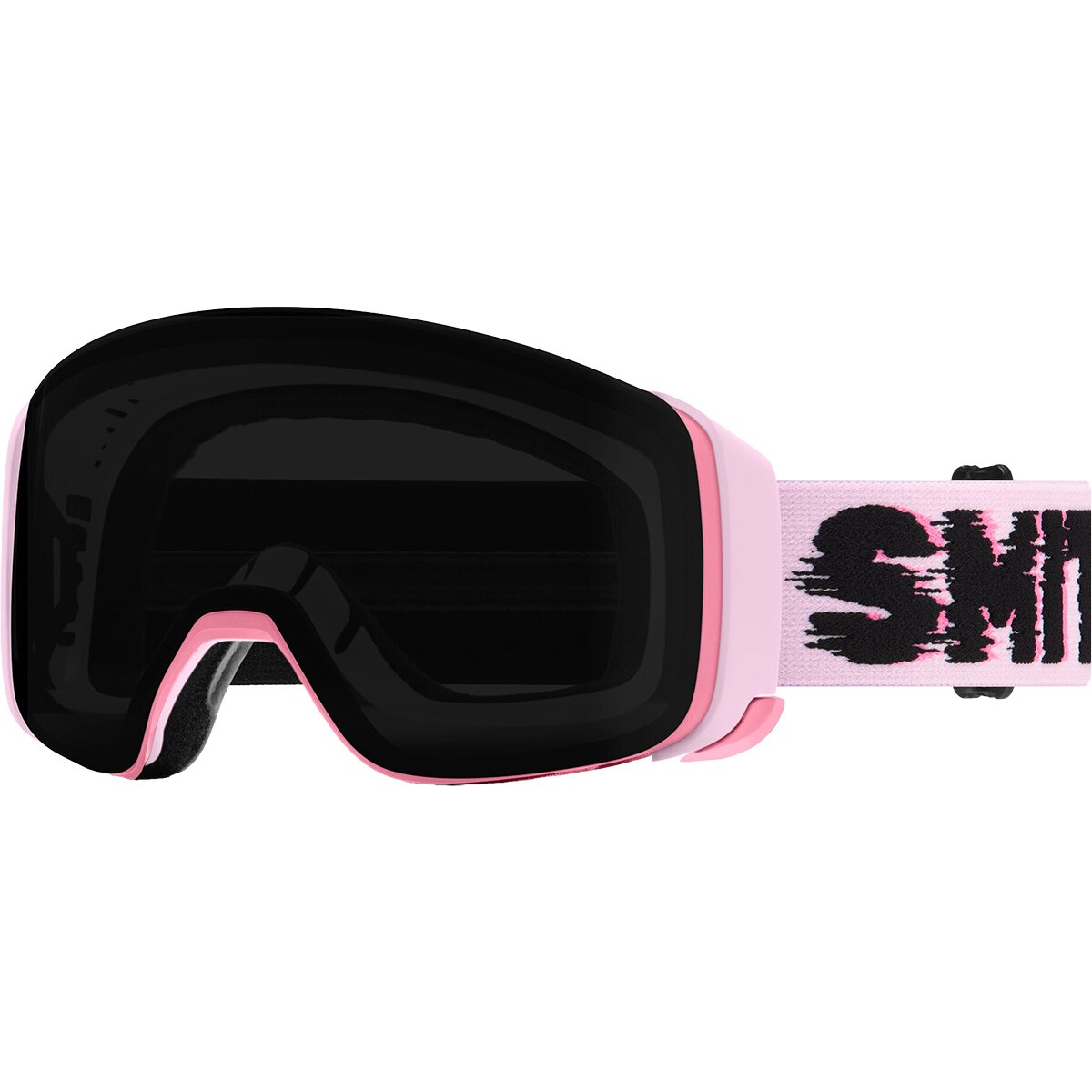 Image of Smith 4D MAG ChromaPop Goggles + Extra Lens Pink Frost Flex Glitch, One Size