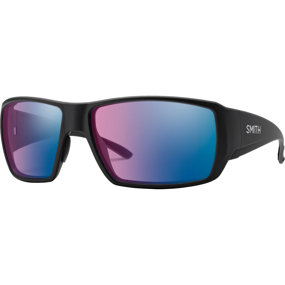 Image of Smith Guide's Choice XL ChromaPop Polarchromic Sunglasses Matte Black, One Size