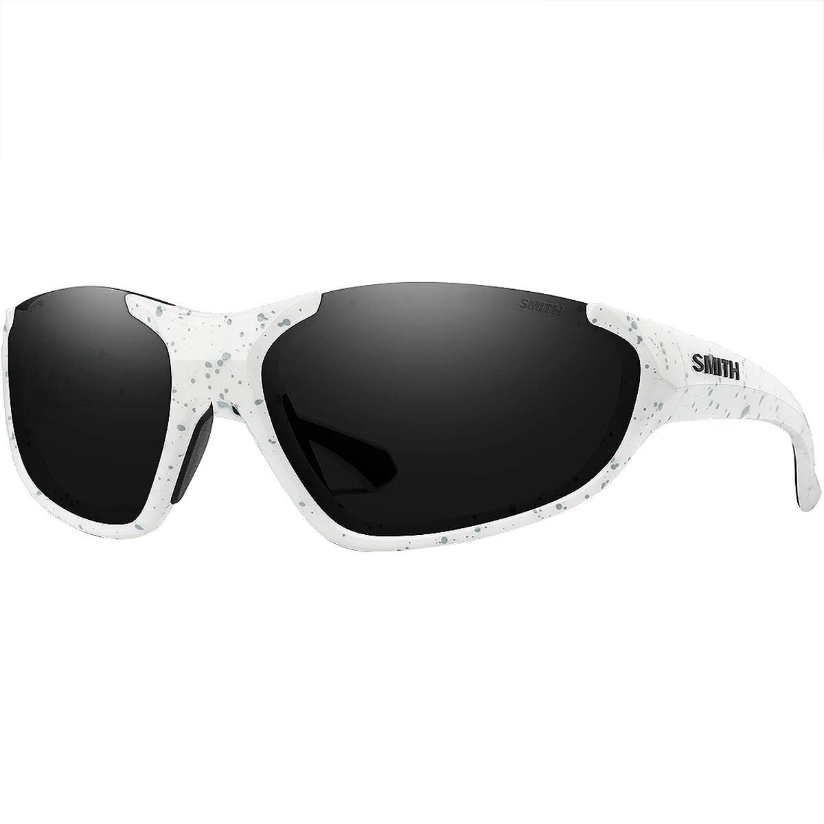 Image of Smith Sliders ChromaPop Sunglasses Snow White/ChromaPop Black, One Size