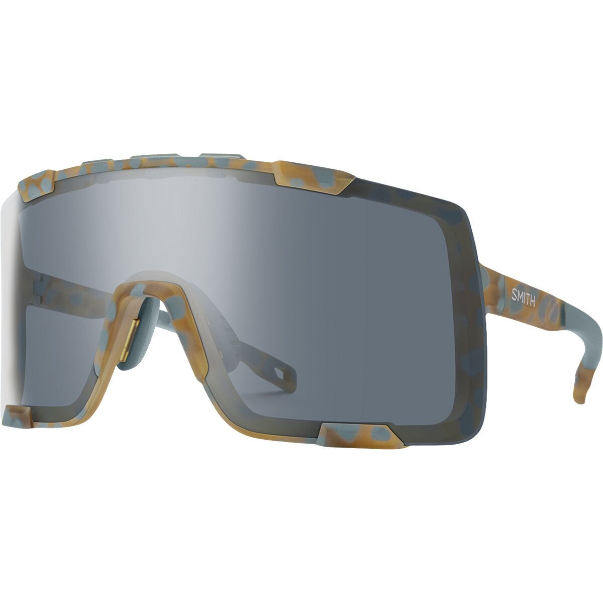 Image of Smith Syncline ChromaPop Sunglasses Matte Flint/Tarmac Tortoise, One Size