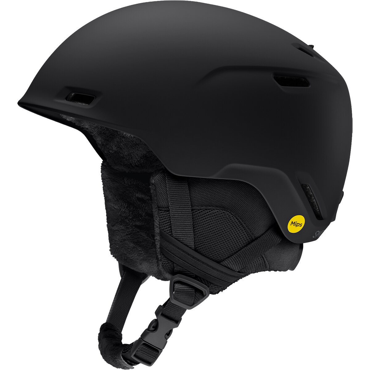 Image of Smith Cache Jr. Mips Helmet - Kids' Matte Black, M