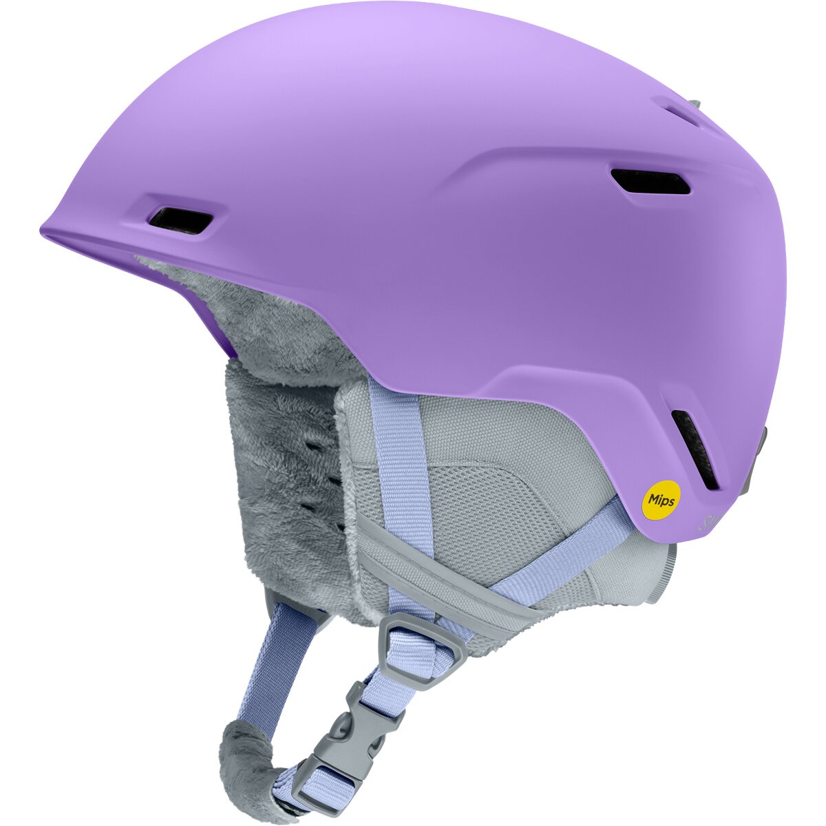 Image of Smith Cache Jr. Mips Helmet - Kids' Matte Light Lavender, M