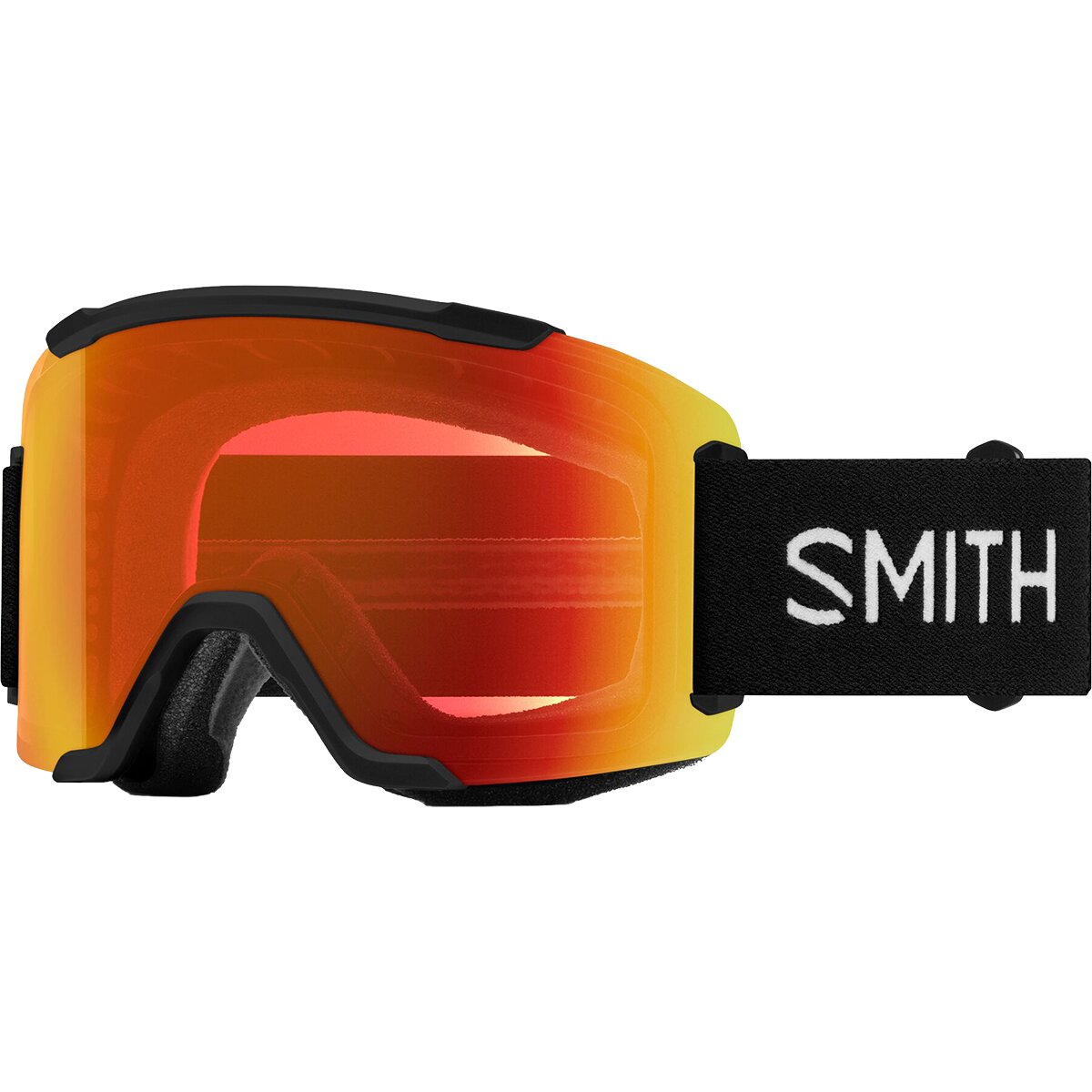 Image of Smith Squad Goggles Black/ChromaPop Everyday Red Mirror2, One Size