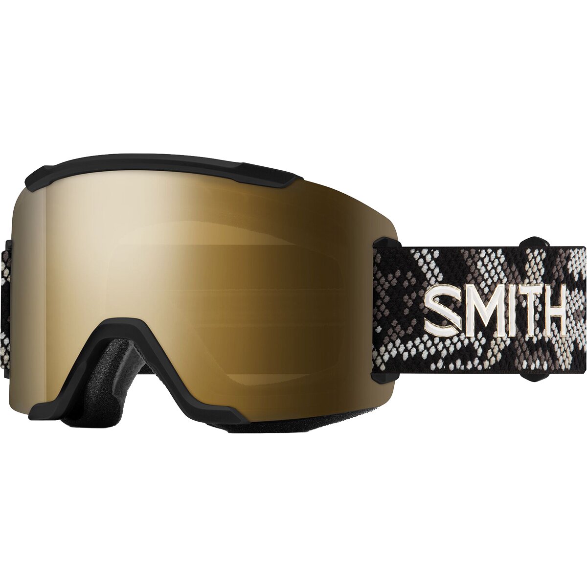Image of Smith Squad Goggles Black Snakeskin, One Size