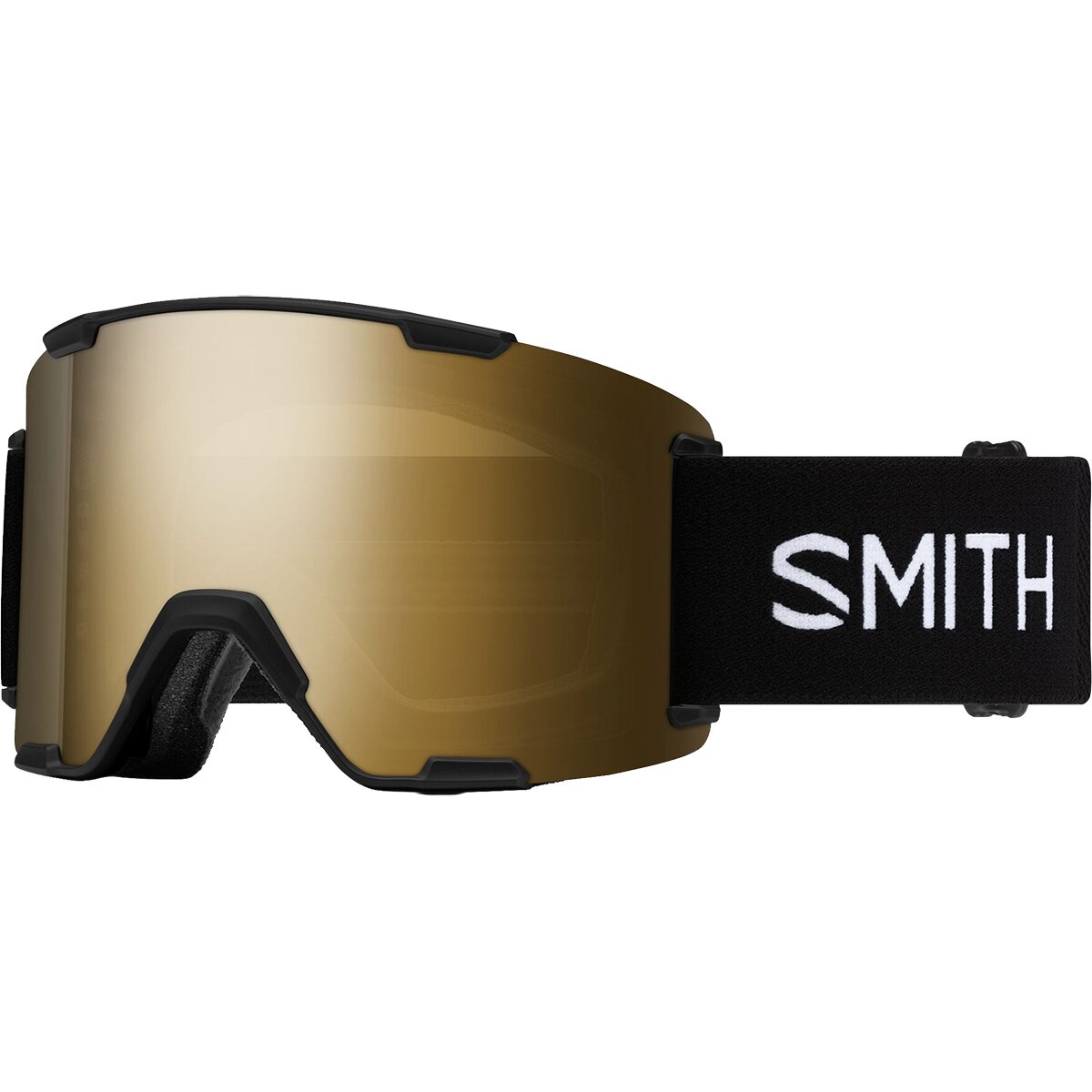 Image of Smith Stash XL Goggles Black/ChromaPop Sun Black Gold Mirror, One Size