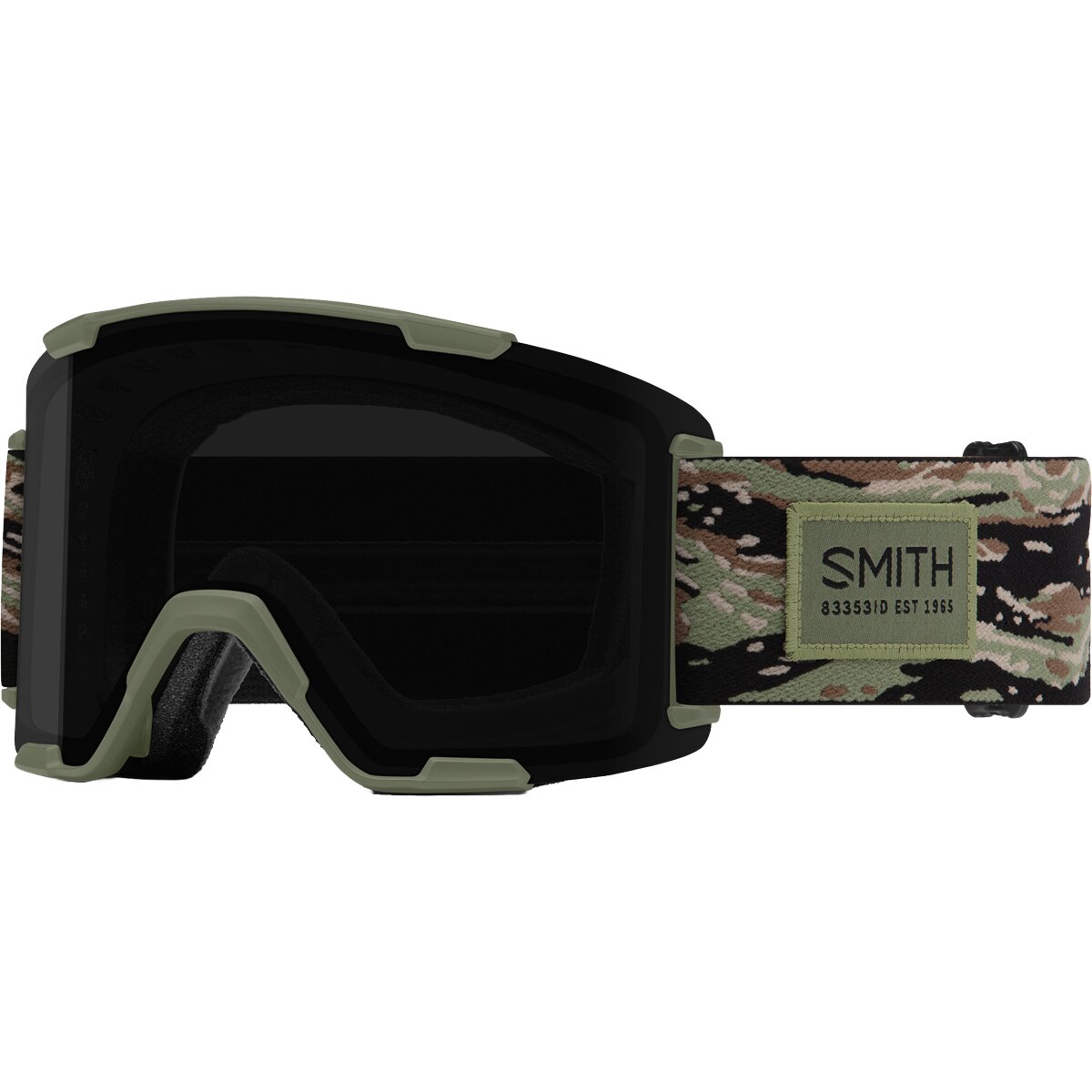 Image of Smith Stash XL Goggles Eye of the Tiger/ChromaPop Sun Black, One Size
